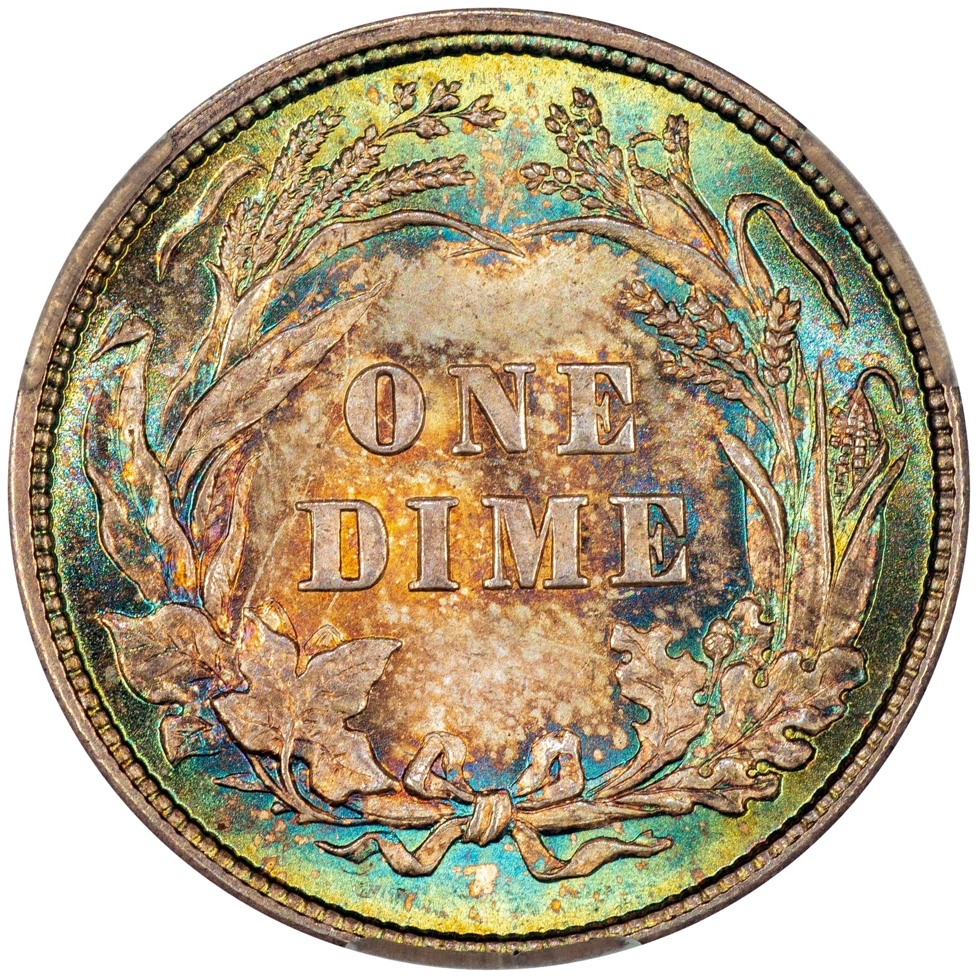 1892 10C MS66 CACG 10C