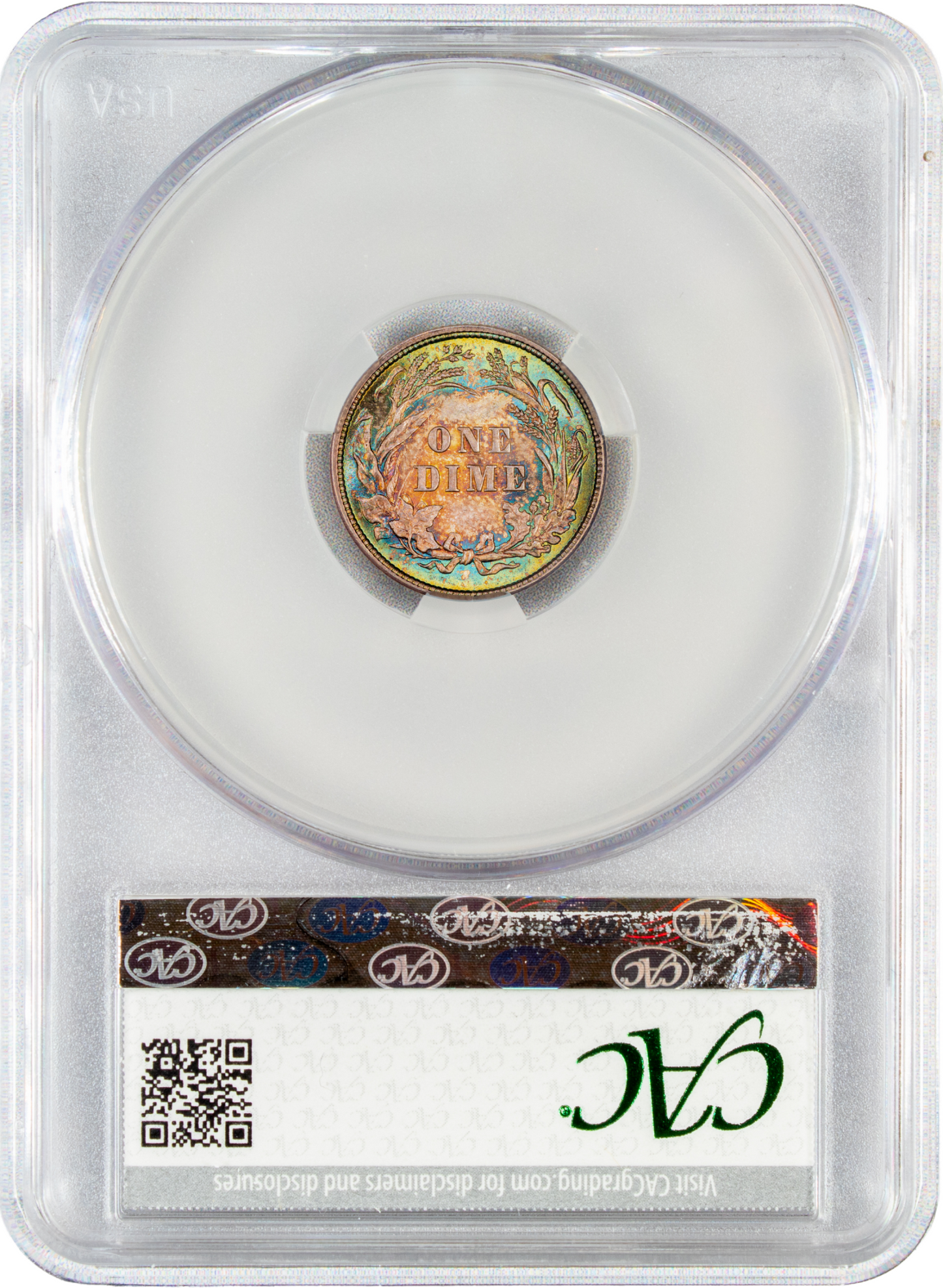 1892 10C MS66 CACG 10C