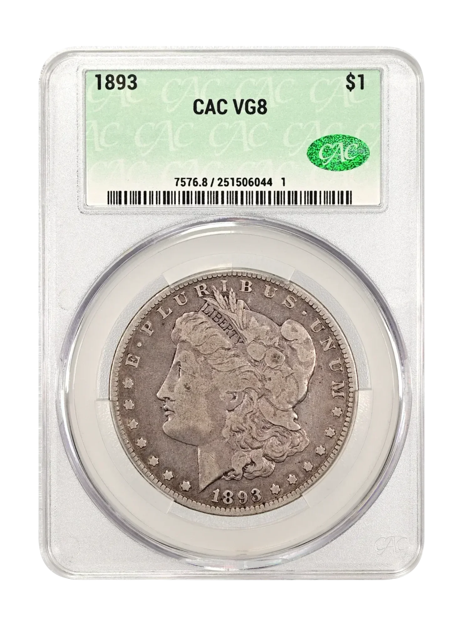 1893 $1 Vg08 Cacg