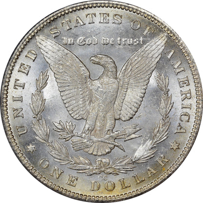 1893-CC $1 MS62 OGH PCGS CAC REVERSE