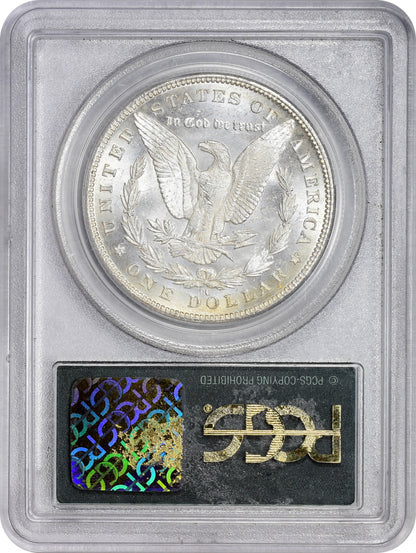 1893-CC $1 MS62 OGH PCGS CAC REVERSE HOLDER