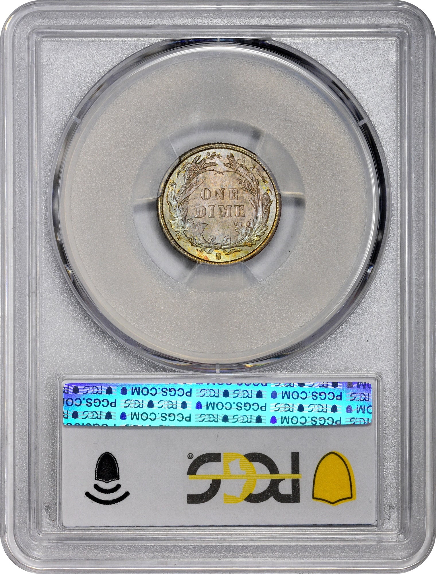 1893-S 10C MS67 PCGS CAC EX BLAY