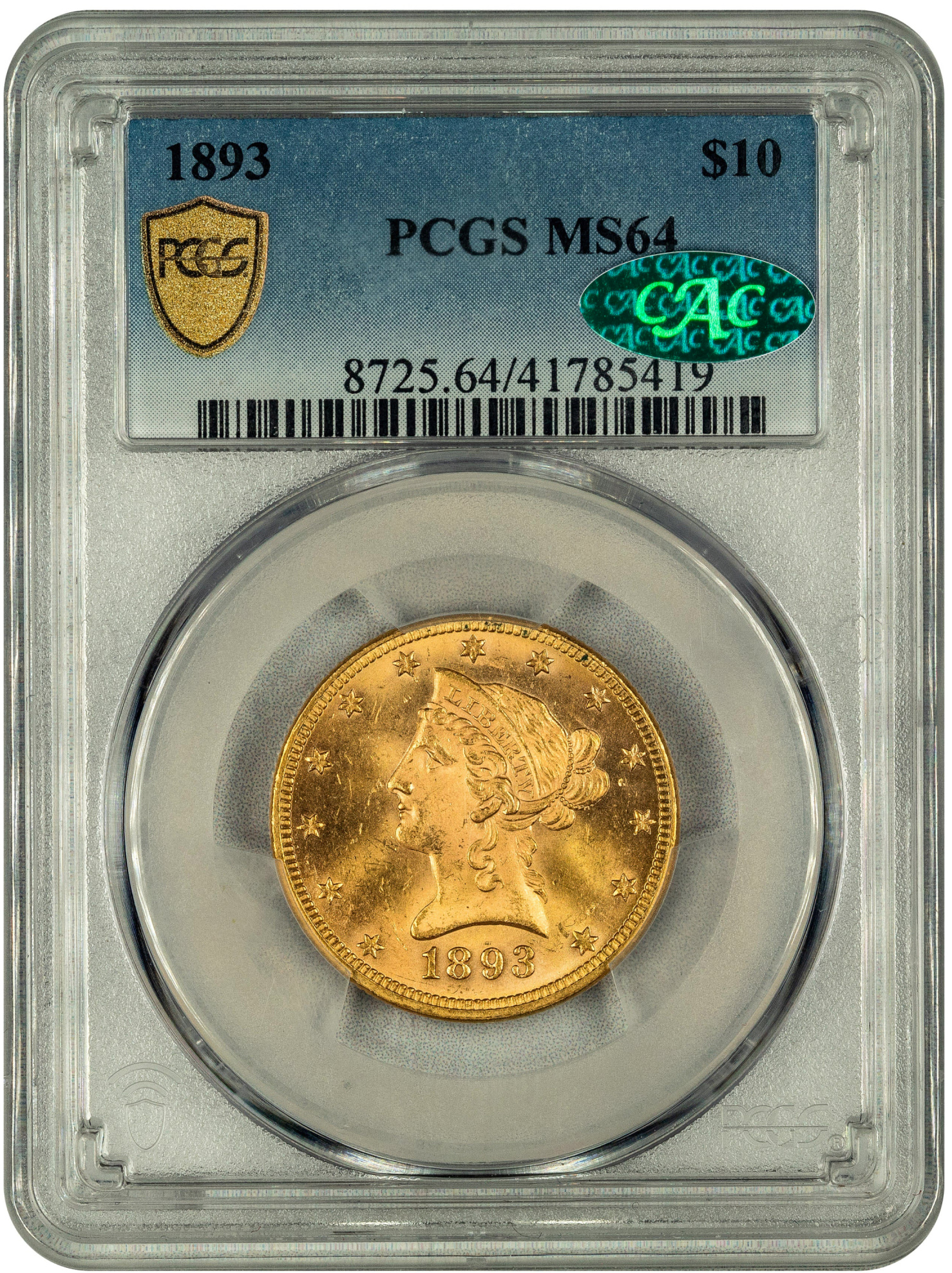 1893 $10 MS64 PCGS CAC – Paradime Coins