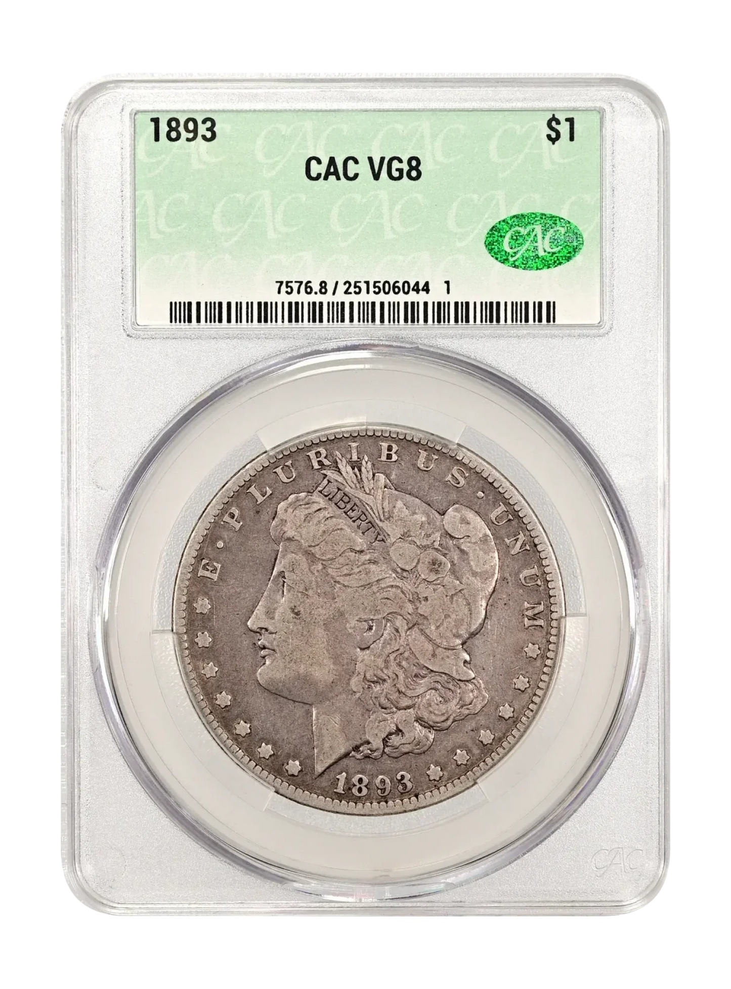 1893 $1 Vg08 Cacg