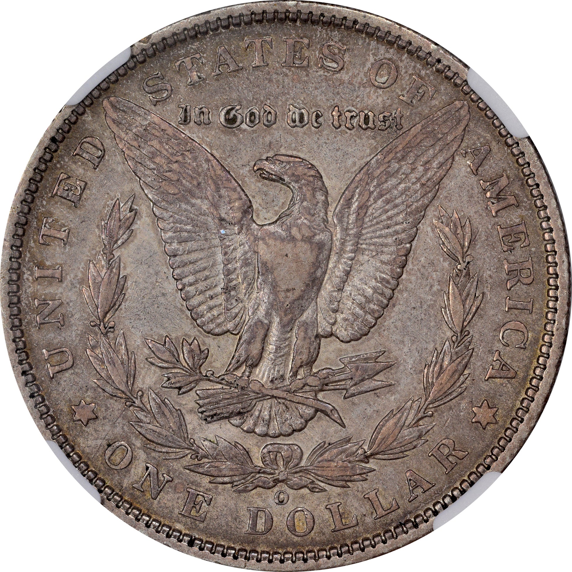 1895-O $1 XF40 NGC CAC