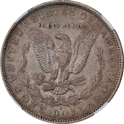 1895-O $1 XF40 NGC CAC