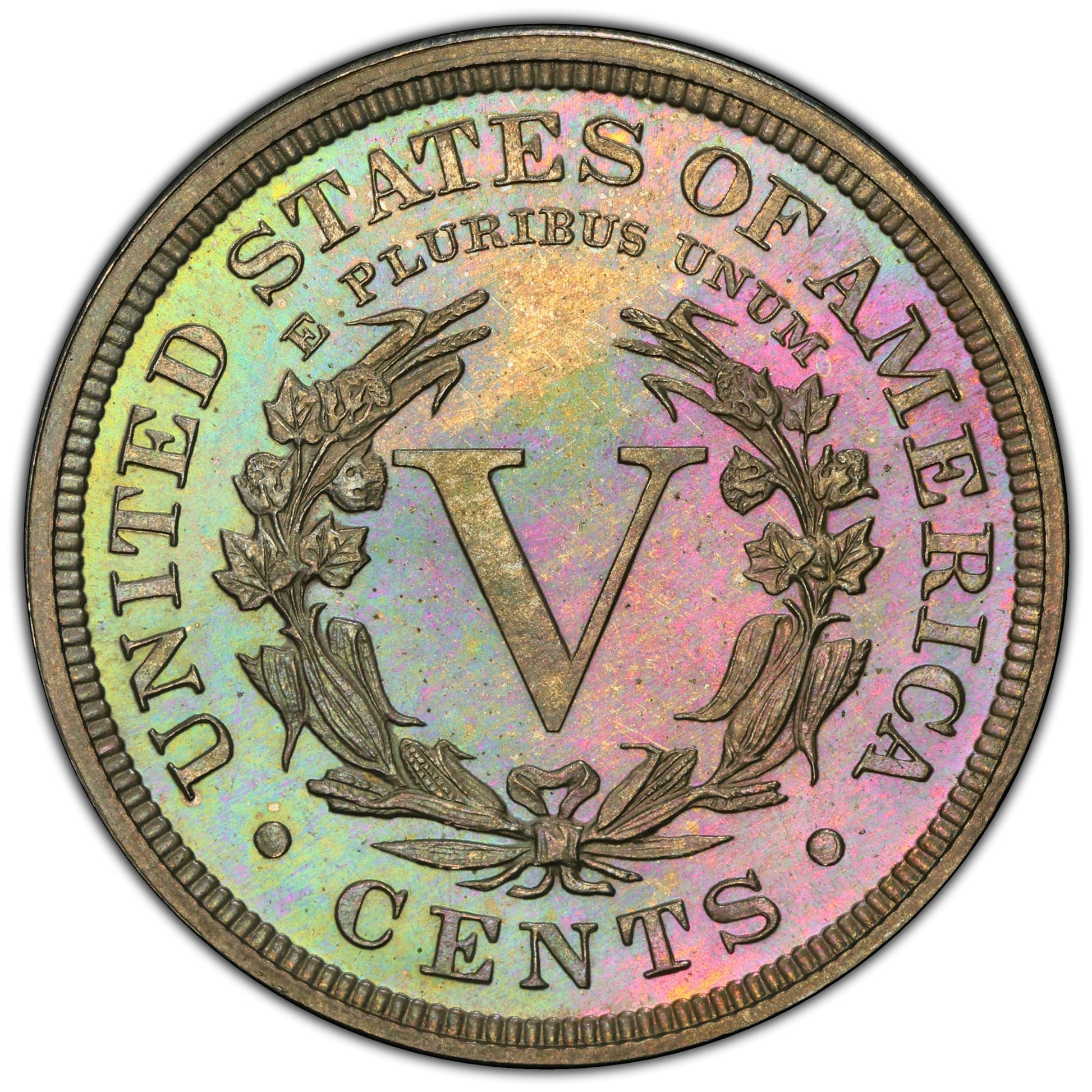 1897 5C Pr65 Pcgs Cac