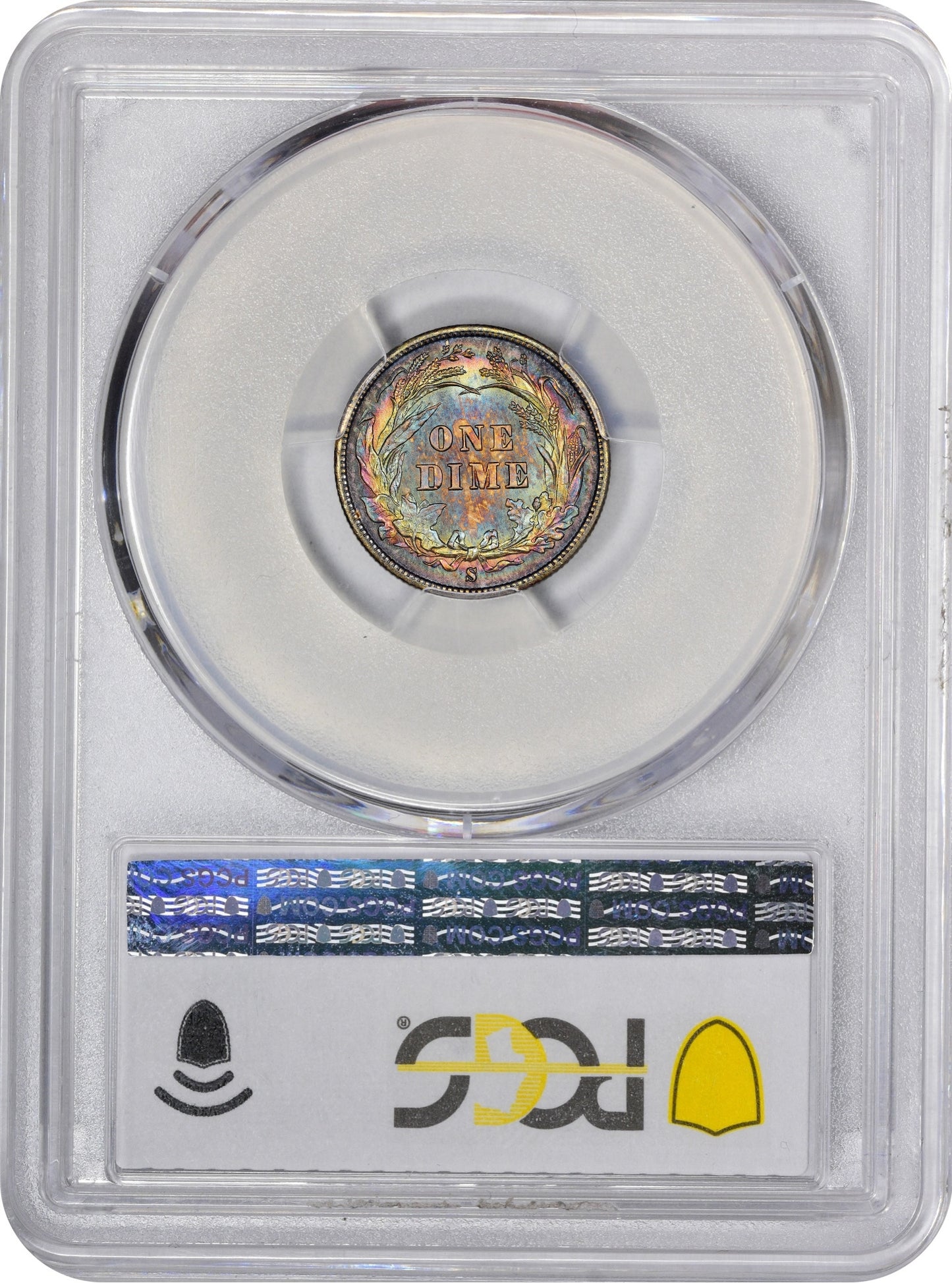 1898-S 10C MS66+ PCGS CAC EX GARDNER