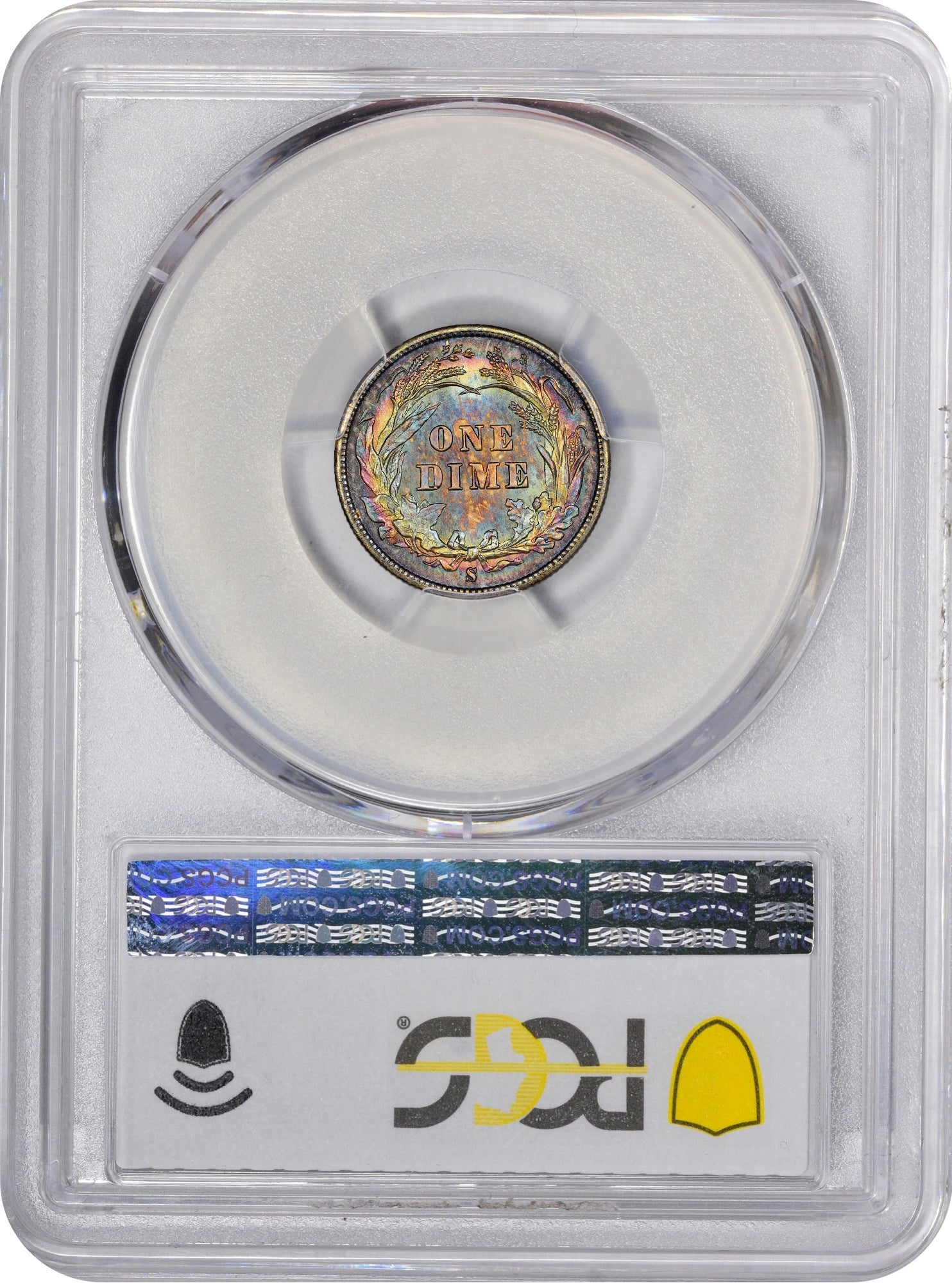 1898-S 10C MS66+ PCGS CAC EX GARDNER