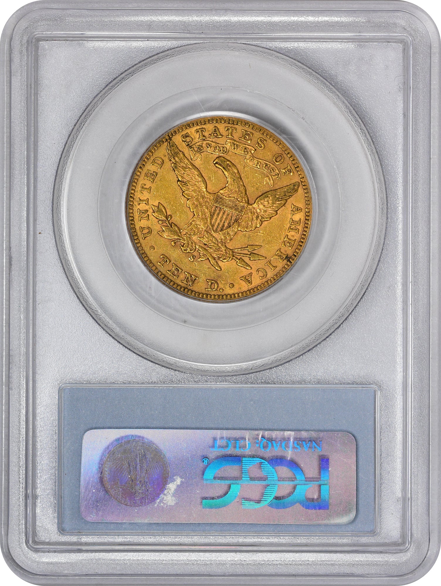 1898-S $10 AU50 PCGS CAC
