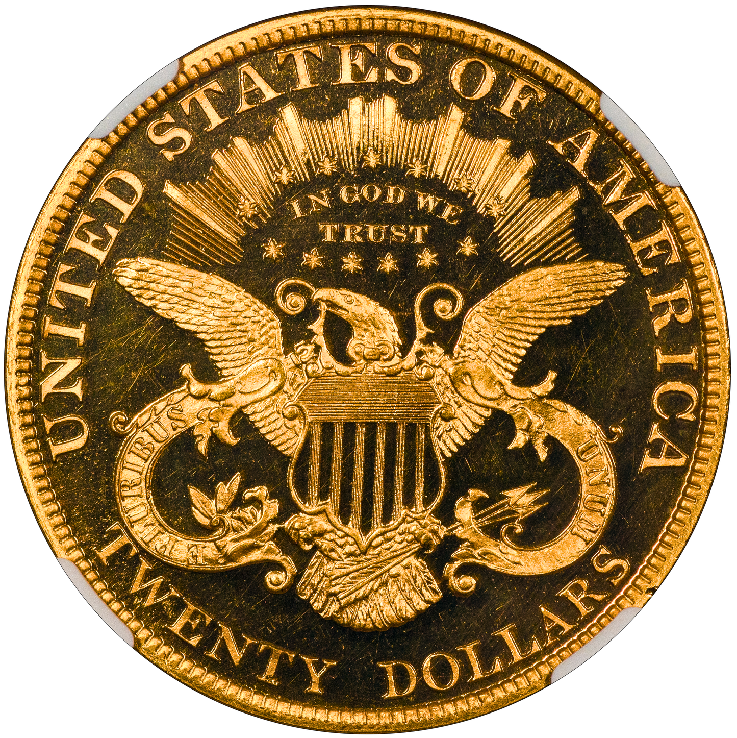 1898 $20 PR65 UCAM NGC