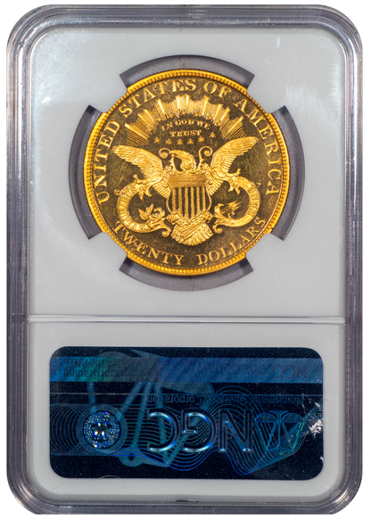 1898 $20 PR65 UCAM NGC