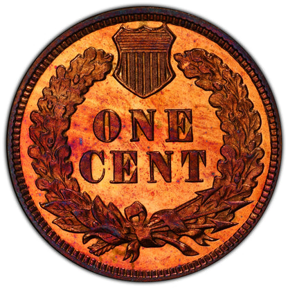 1898 Indian Head Cent 1C PR66 RB PCGS Reverse