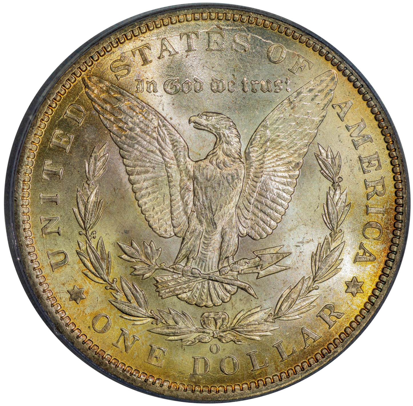 1899-O $1 MS64 PCGS CAC REVERSE