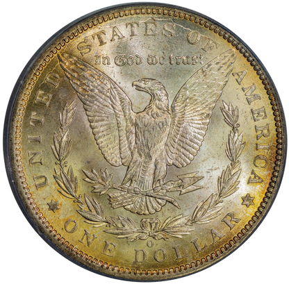 1899-O $1 MS64 PCGS CAC REVERSE