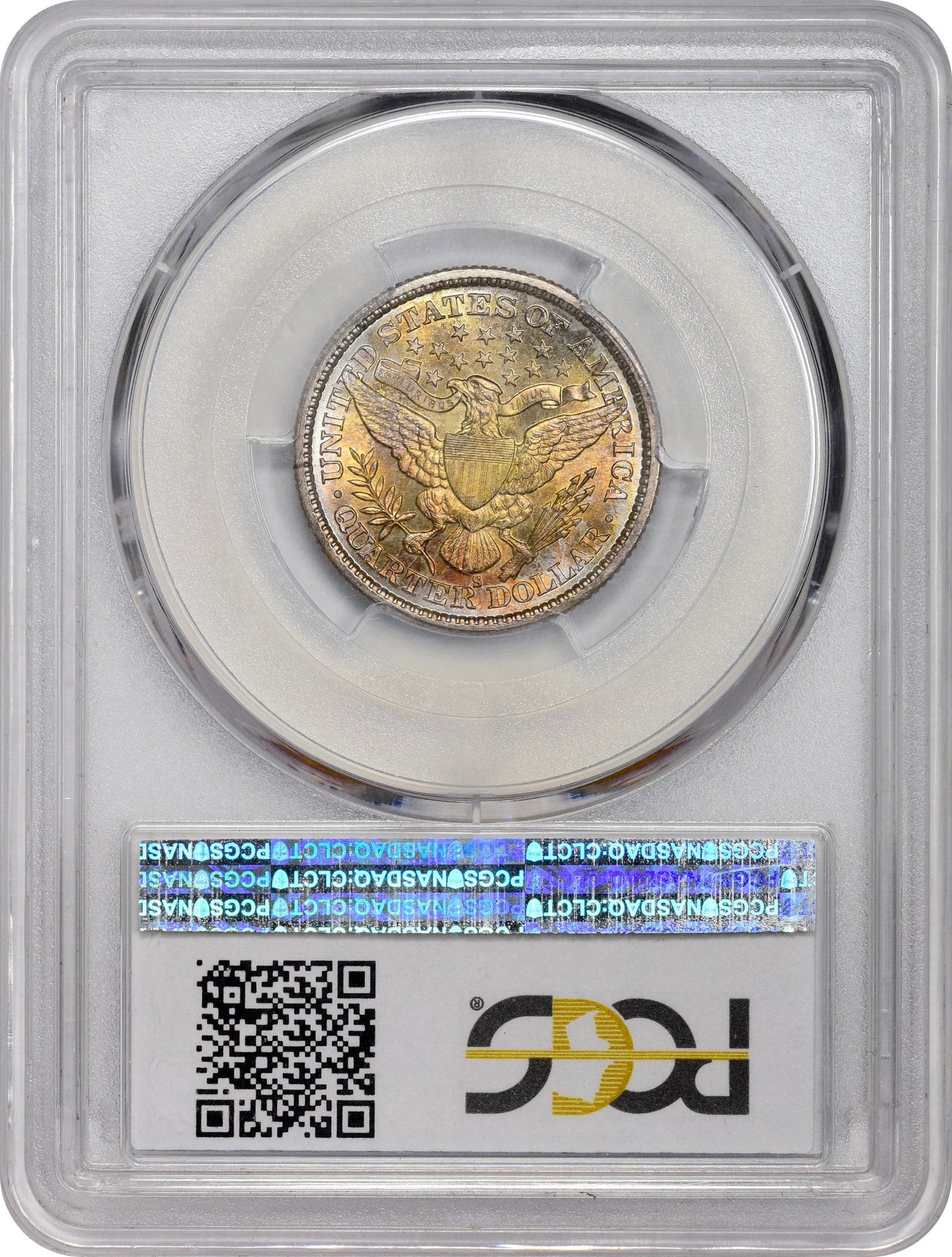 1899-S 25C Ms67 Pcgs Cac