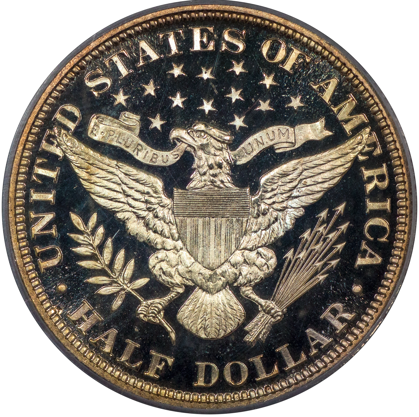 1899 Barber Half Dollar 50C PR67+CAM PCGS CAC Reverse