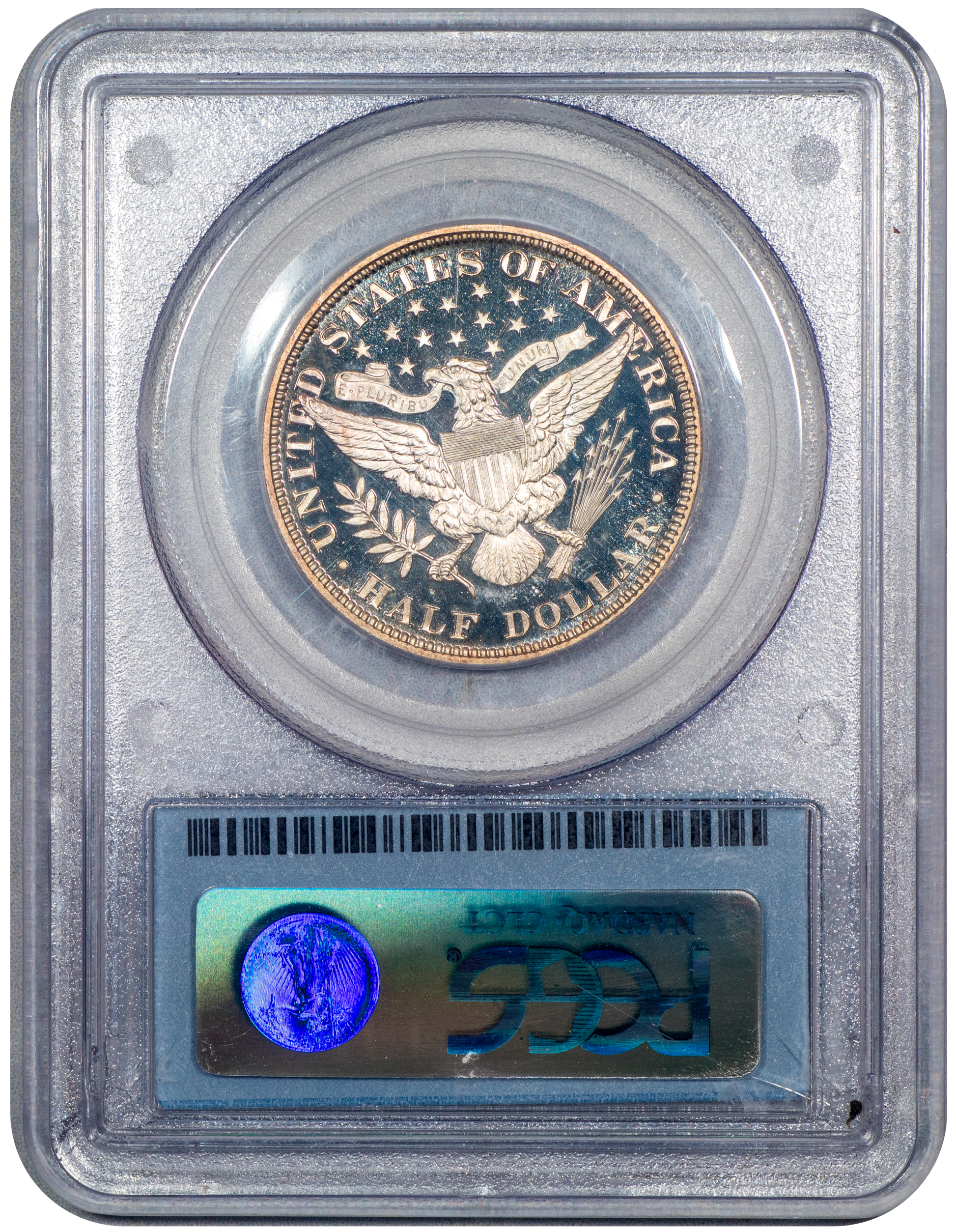 1899 Barber Half Dollar 50C PR67+CAM PCGS CAC Reverse 