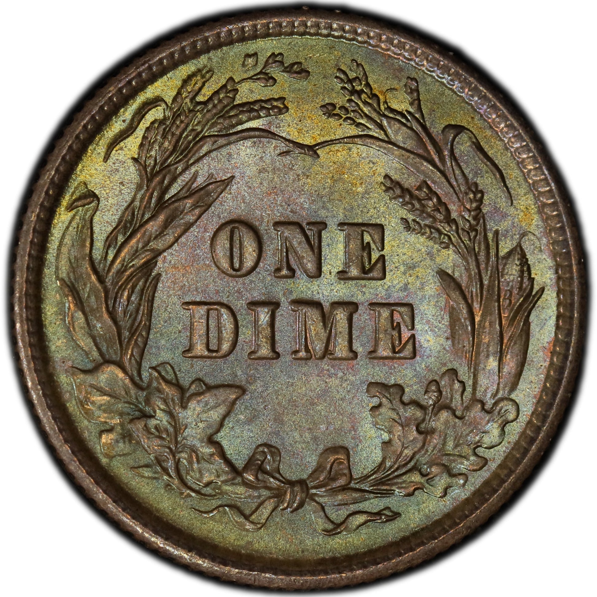 1900 10C MS67 + PCGS CAC 10C