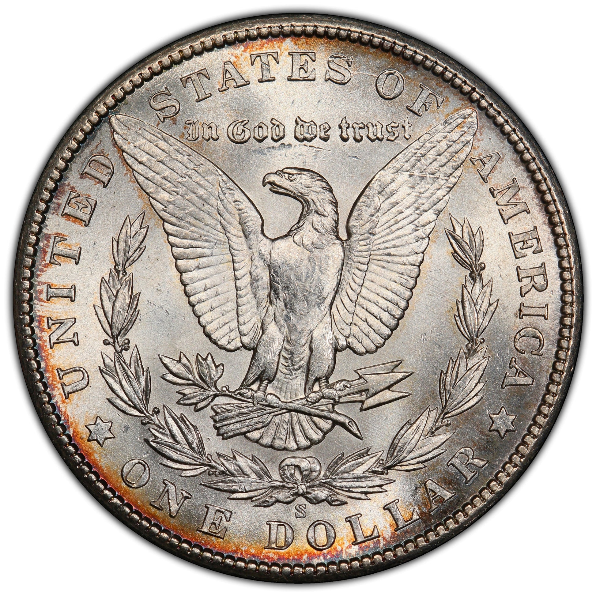 1902-S $1 Ms66 Pcgs Cac