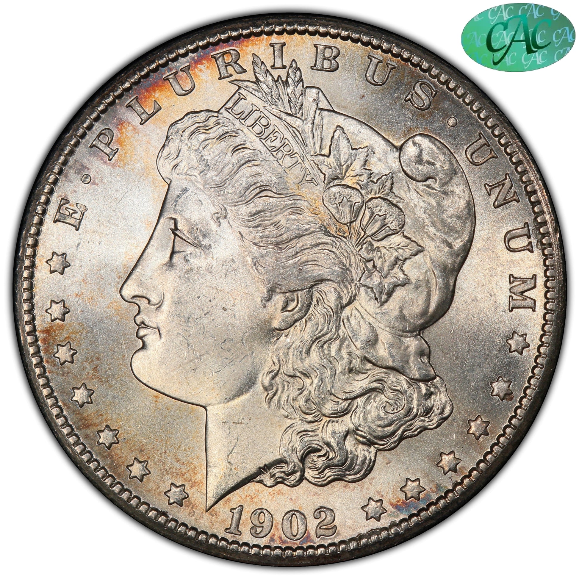 1902-S $1 Ms66 Pcgs Cac