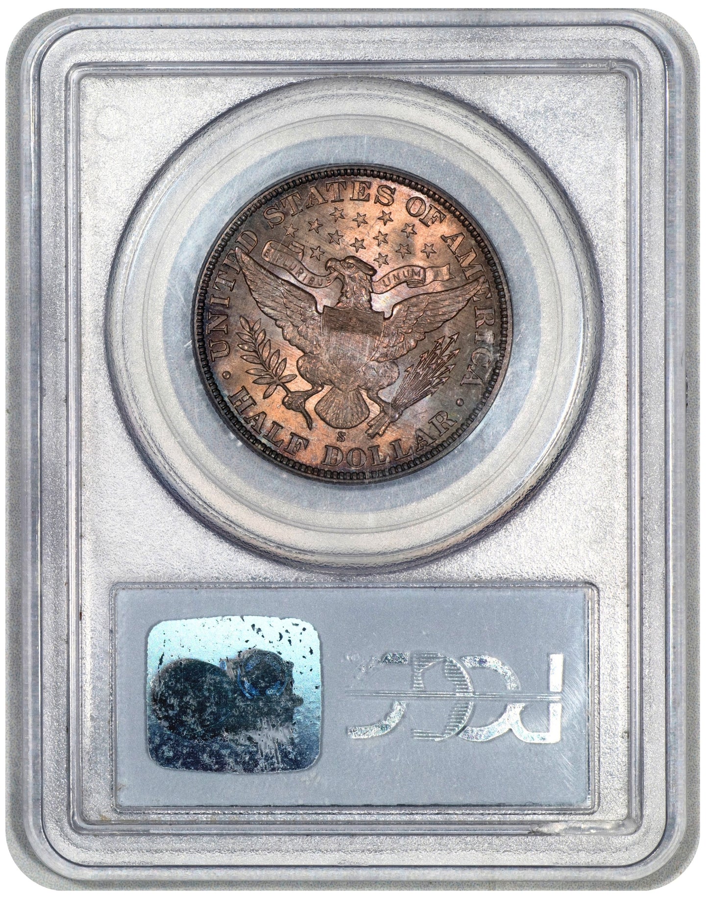 1903-S 50C BARBER HALF DOLLAR MS64 PCGS CAC REVERSE HOLDER
