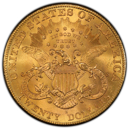 1904-S $20 MS65+ PCGS CAC $20
