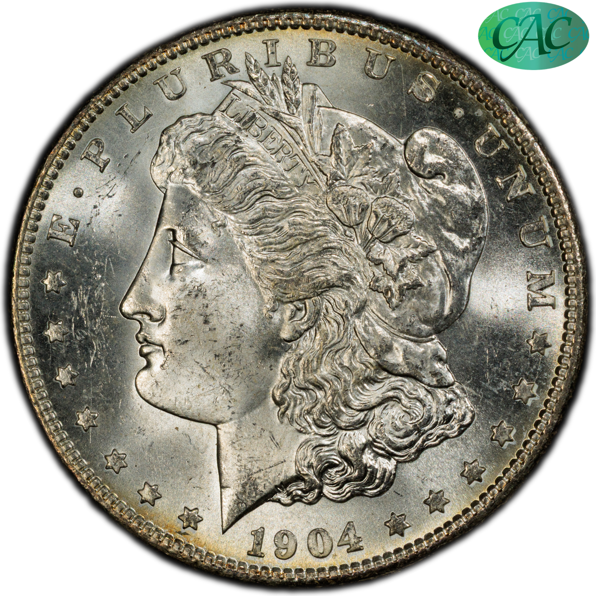 Buy 1904-S Morgan Dollar MS64 PCGS CAC | Paradime Coins
