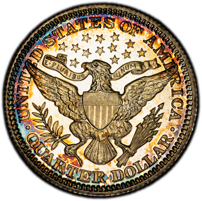 1905 25C PR64 PCGS CAC 25C