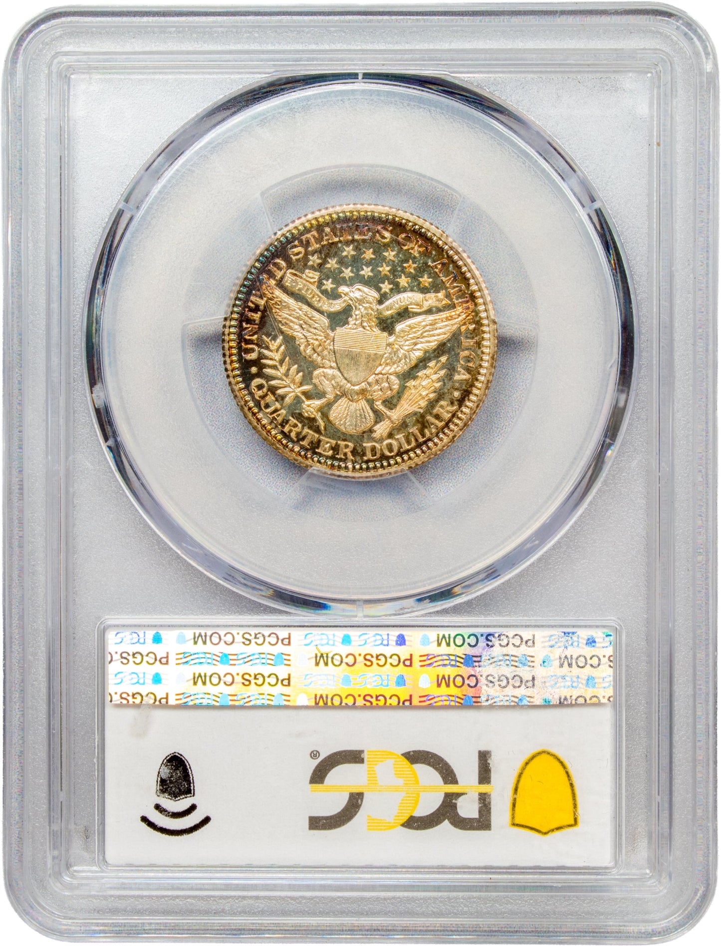 1905 25C PR64 PCGS CAC REVERSE HOLDER