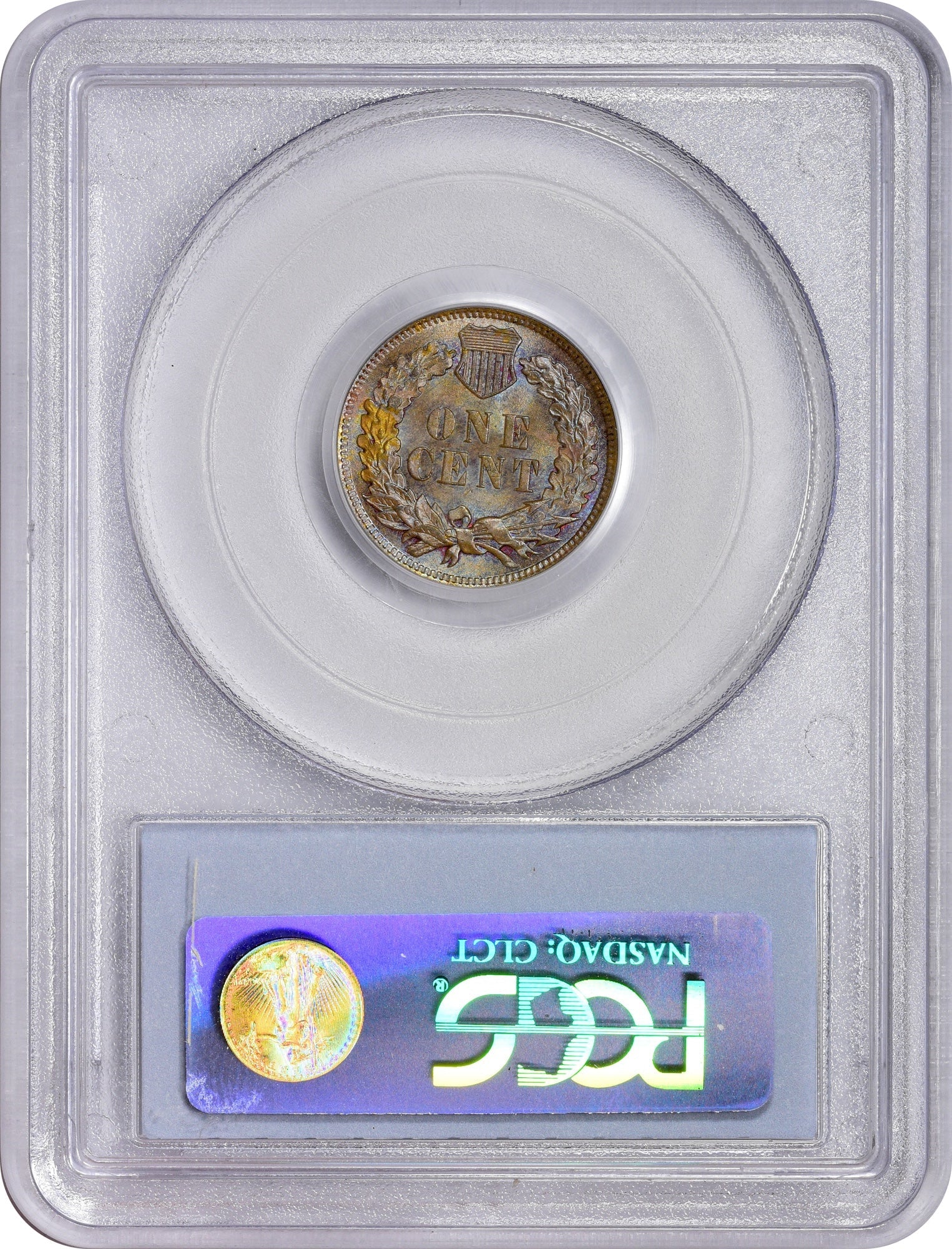 1906 1C Ms64 Bn Pcgs Cac