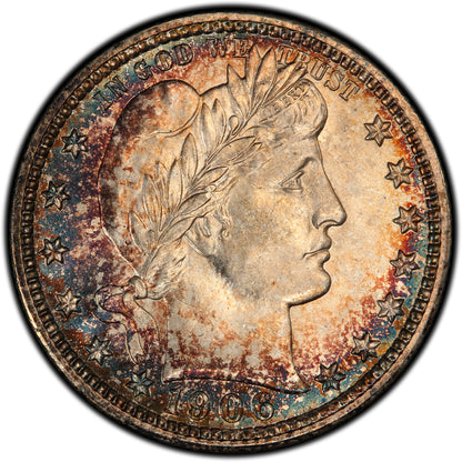 1906-D 25C Ms66 + Pcgs Cac