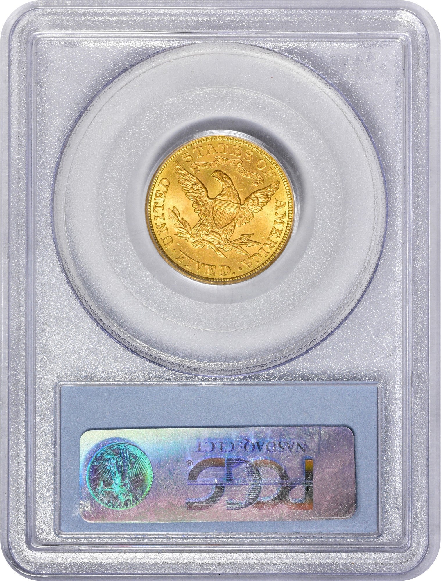 1906 $5 MS65 PCGS CAC REV