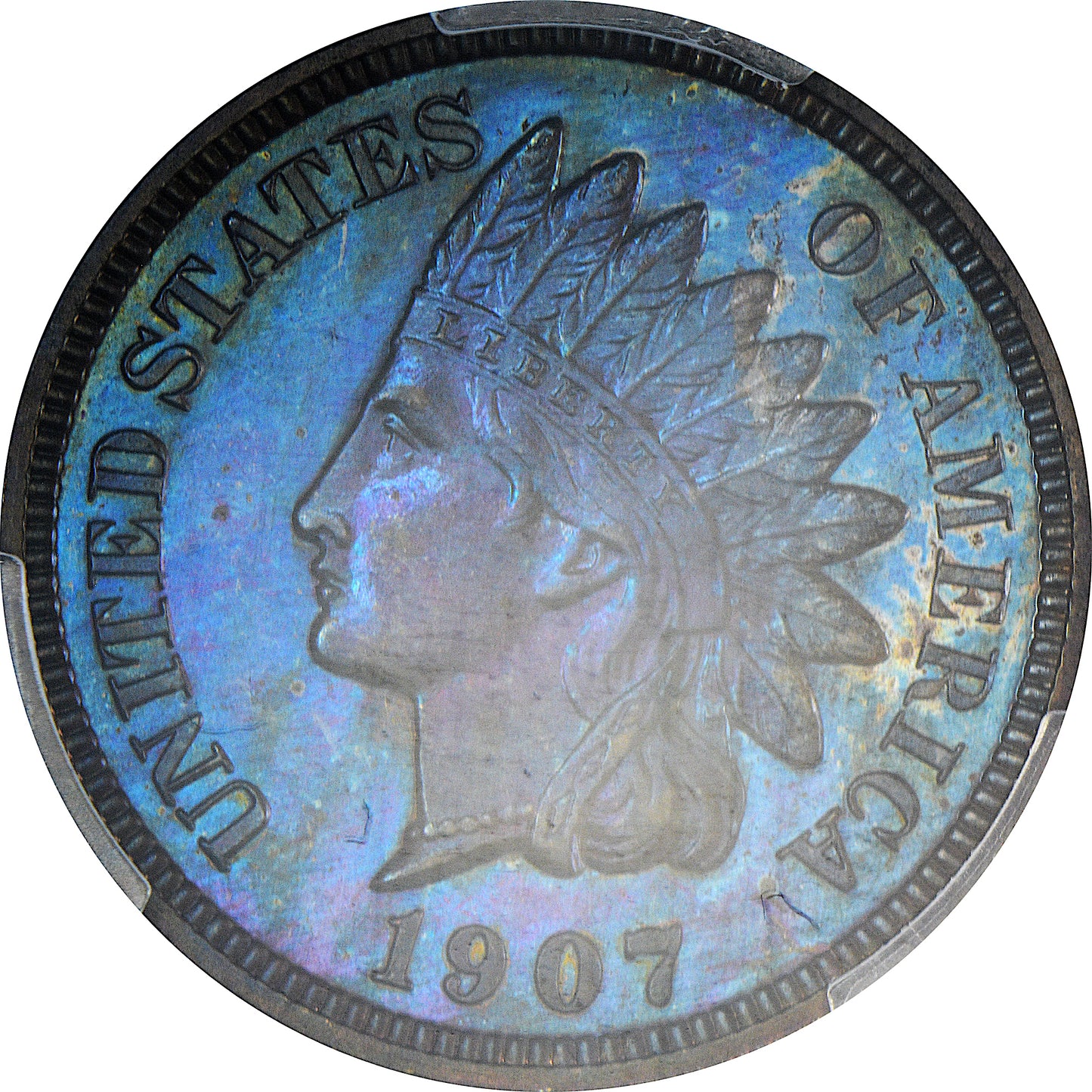 1907 1C PR66 BN EEPS PCGS