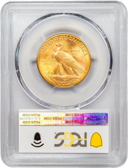 1908-S $10 MS64+ PCGS CAC $10