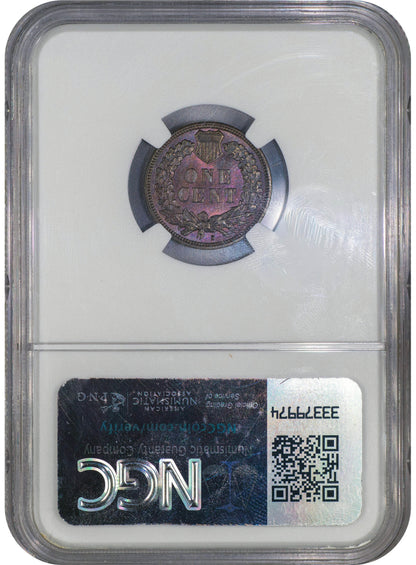 1908-S Indian Head Cent 1C MS64 BN NGC EEPS Reverse Holder
