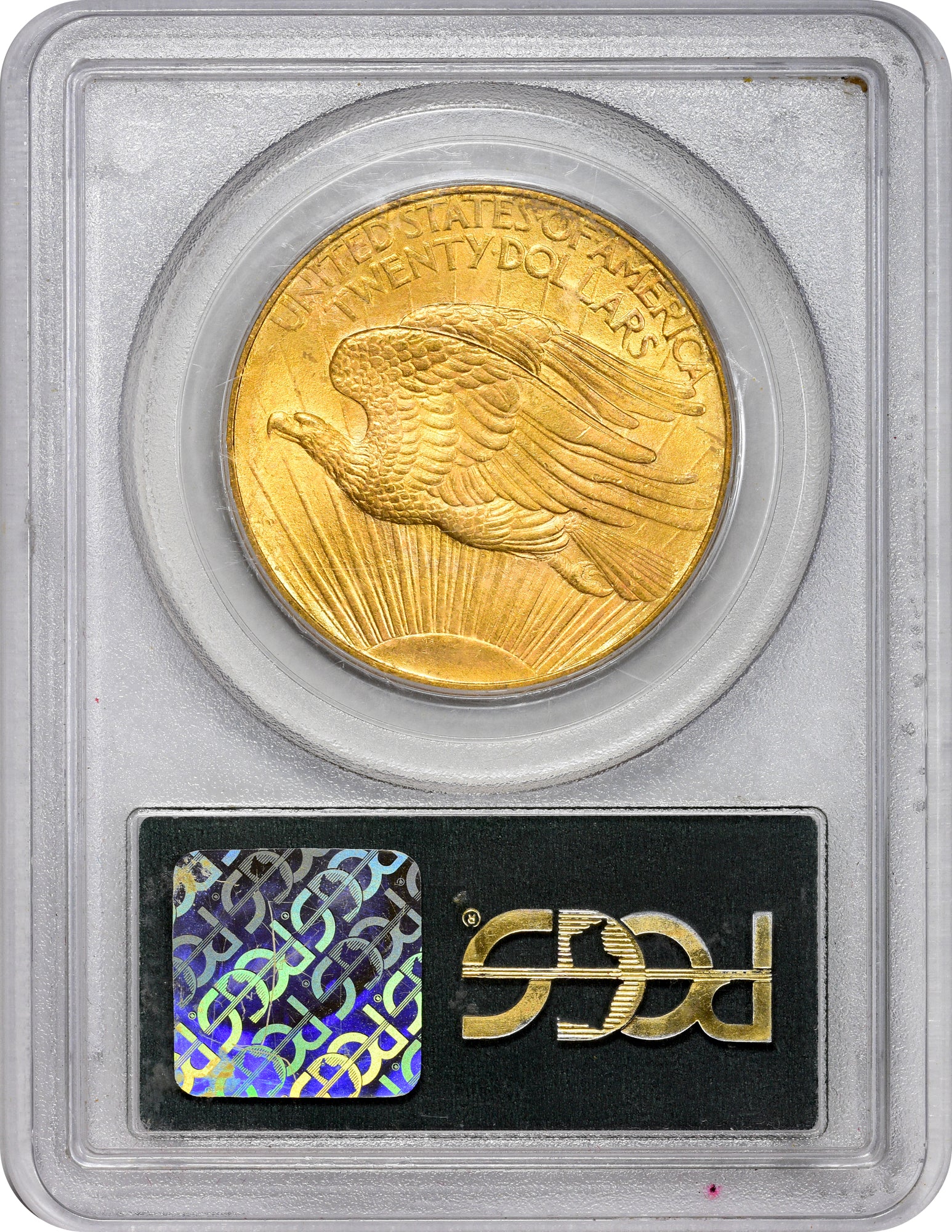 1908 $20 NO MOTTO MS64 OGH PCGS CAC