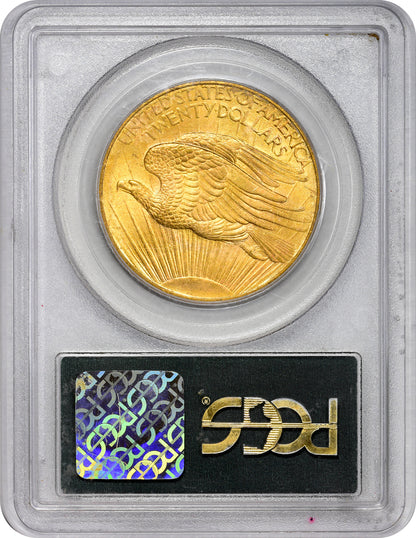 1908 $20 NO MOTTO MS64 OGH PCGS CAC