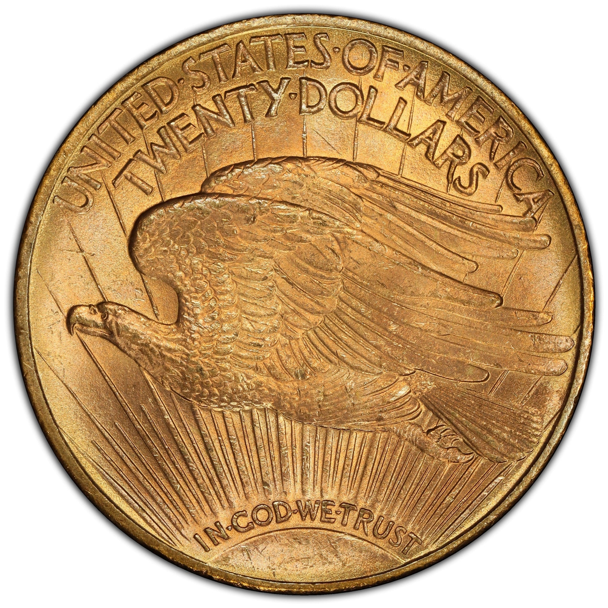 1909-D $20 MS64+ PCGS CAC EX HALF DOME $20