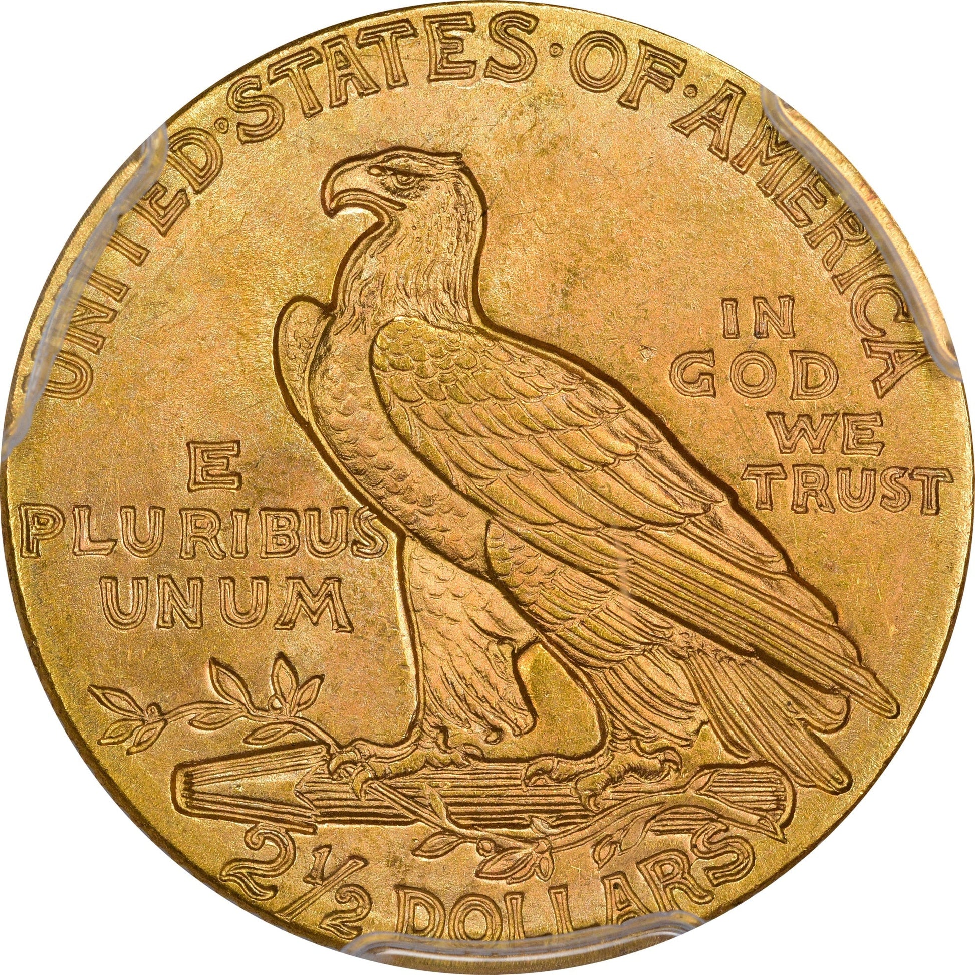 1909 $2.5 Ms65 + Pcgs Cac