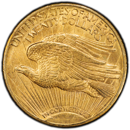 1909/8 $20 MS64+ PCGS CAC REV