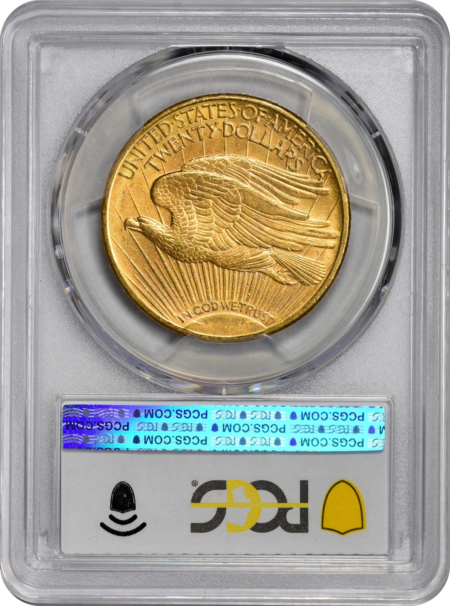 1909/8 $20 MS64+ PCGS CAC REV HOLDER