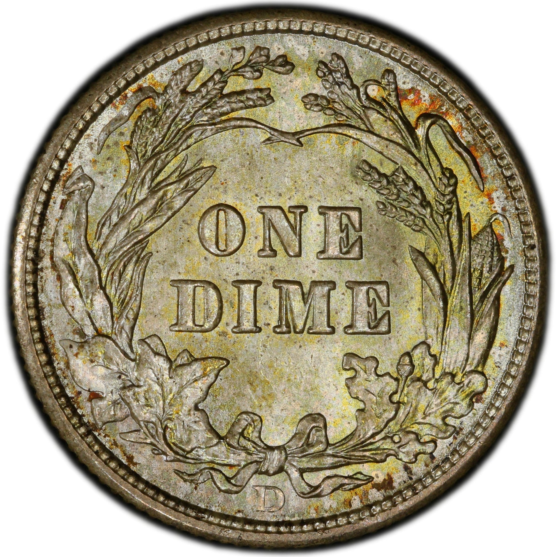 1910-D 10C MS66 + PCGS CAC 10C