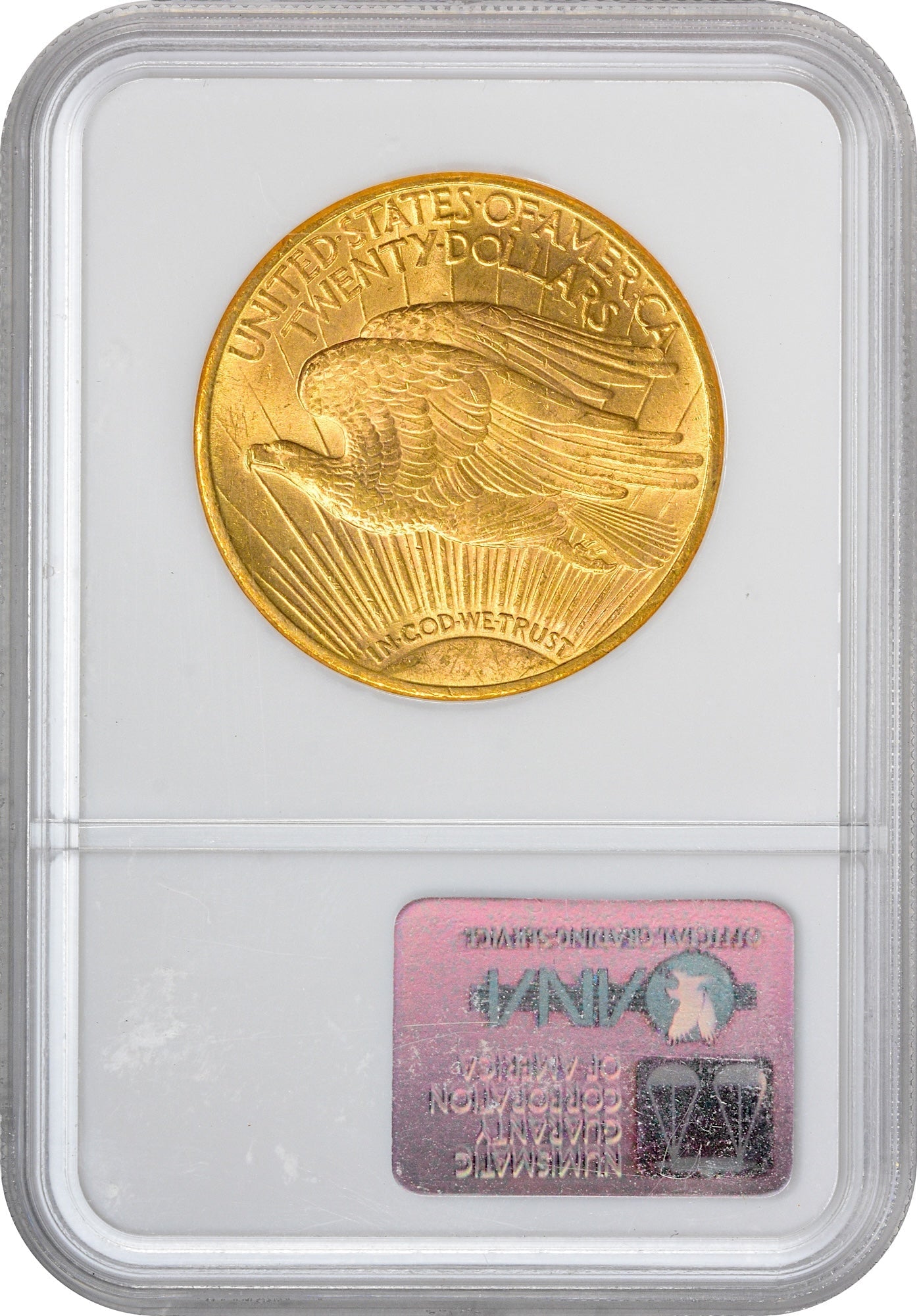 1910-S $20 Ms63 Ngc Cac