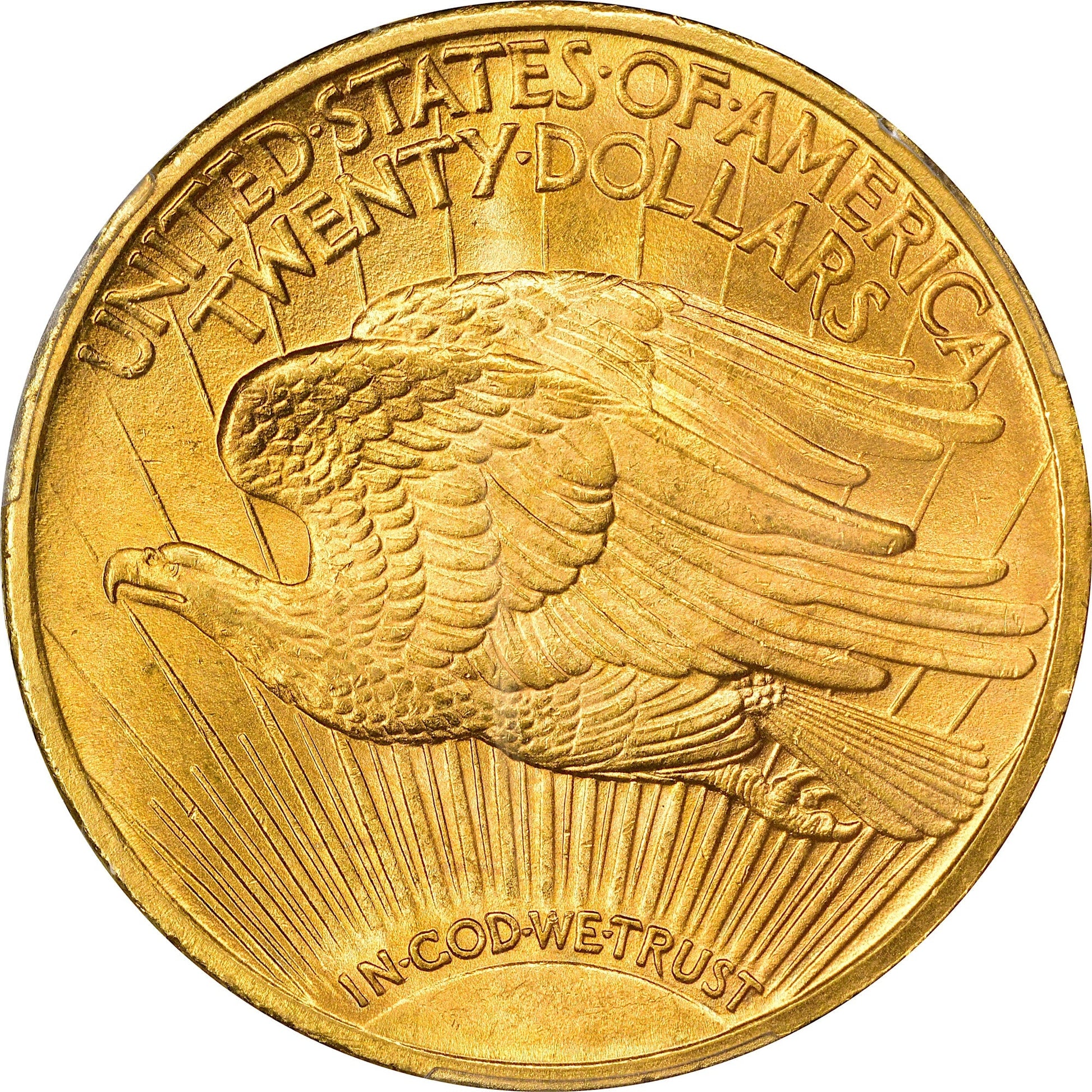 1910 $20 MS65+ PCGS CAC REVERSE