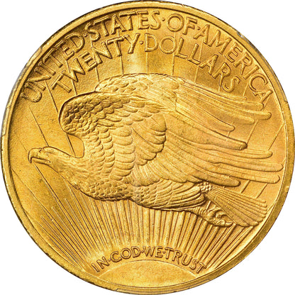 1910 $20 MS65+ PCGS CAC REVERSE