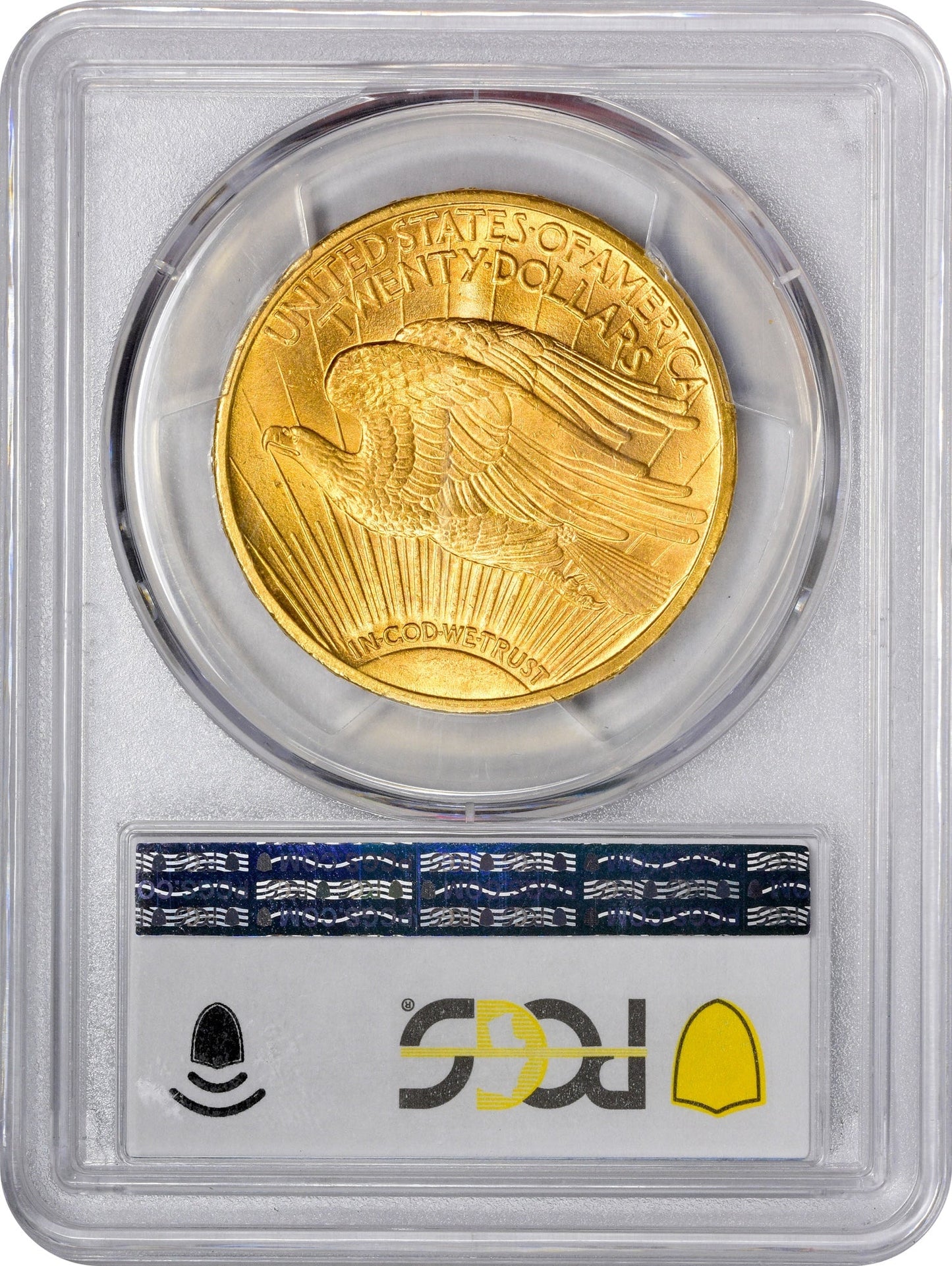 1910 $20 MS65+ PCGS CAC REVERSE HOLDER