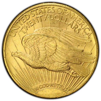 1911-D $20 MS62 PCGS