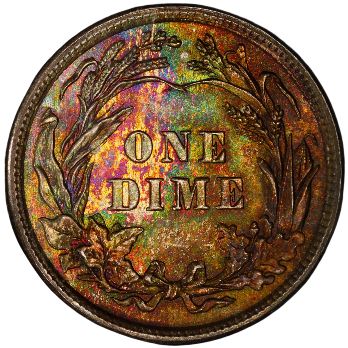 1911 10C MS67 + PCGS CAC EX BLAY 10C