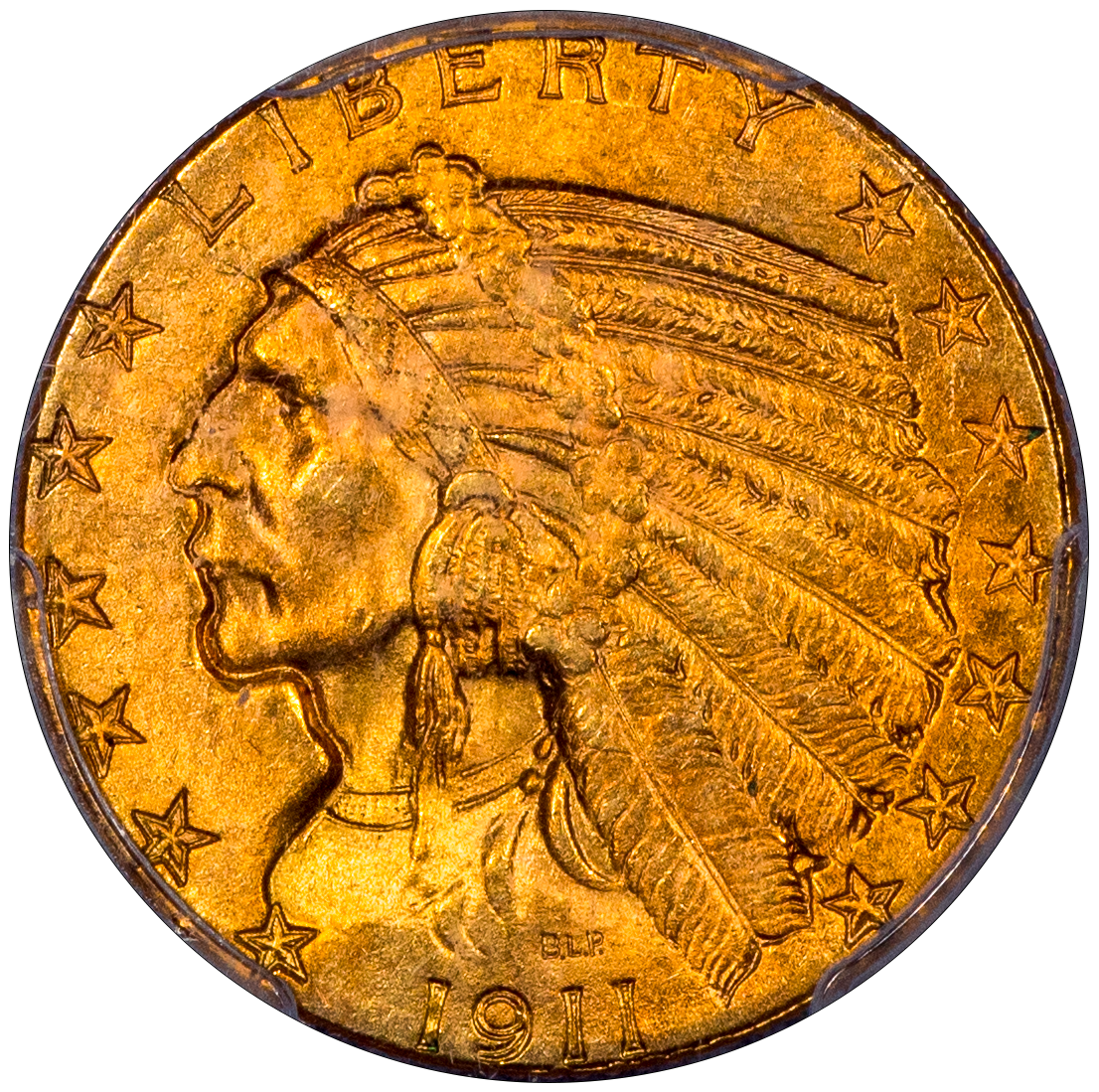 1911 Liberty Head Half Eagle $5 MS64 PCGS CAC